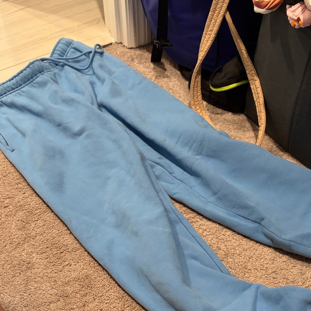 Aritzia Men's Sky Blue Joggers